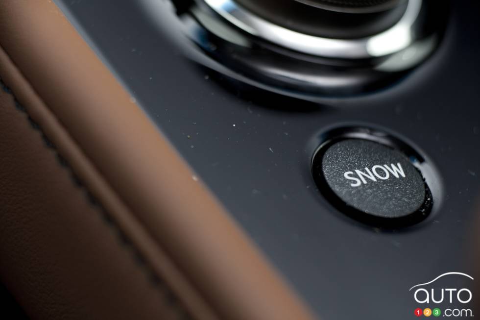 Snow mode button