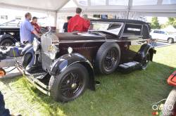 1930 Delage D8C Drophead Coupe par Chapron front 3/4 view