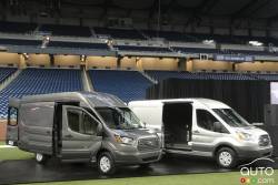 Front 3/4 view, doors open