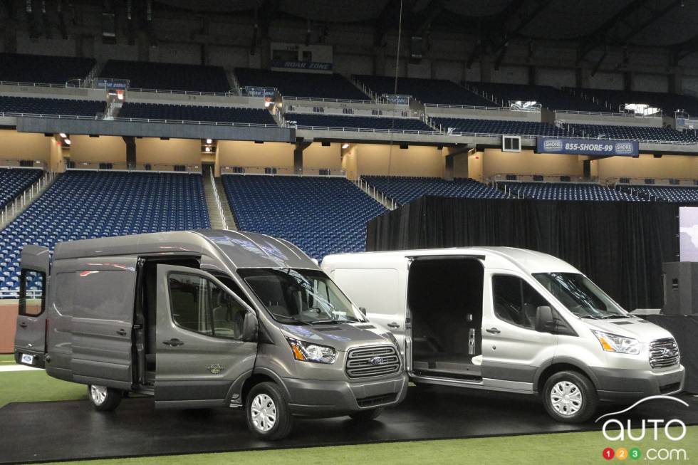 Front 3/4 view, doors open