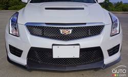 2016 Cadillac ATS V Coupe front grille