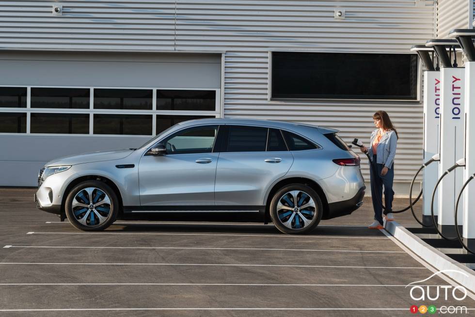 Here is the new 2019 Mercedes-Benz EQC