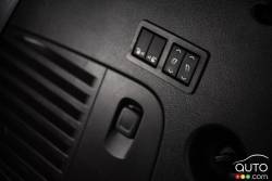 Détail du coffre du Cadillac Escalade 2016