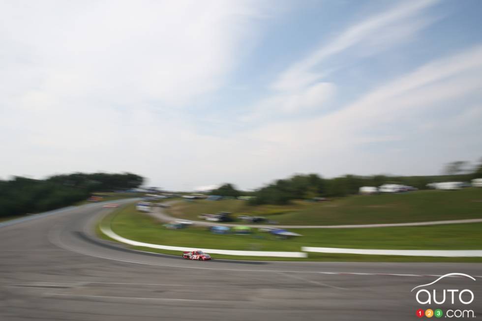 Alex Guenette, Chevrolet MOTO ILLIMITEES Motorsports en action lors de la pratique de vendredi après-midi