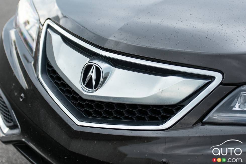 Calandre avant de l'Acura RDX Elite 2016