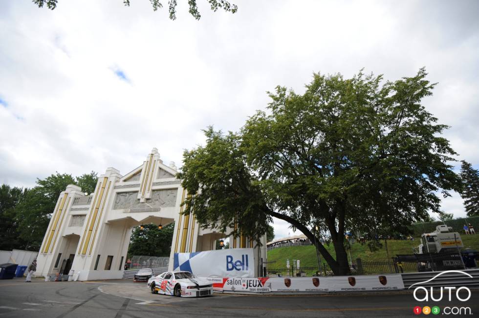 L.P. Dumoulin, WeatherTech Canada/Bellemare Dodge during practice