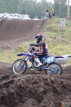 Vanessa in action at X-Town in MIrabel, Quebec.