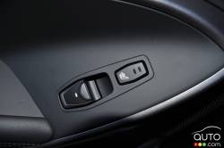 Power window and heated seat controls