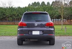 Vue arrière du  Volkswagen Tiguan TSI Édition Spéciale 2016