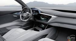 Tableau de bord du Concept Audi E-Tron