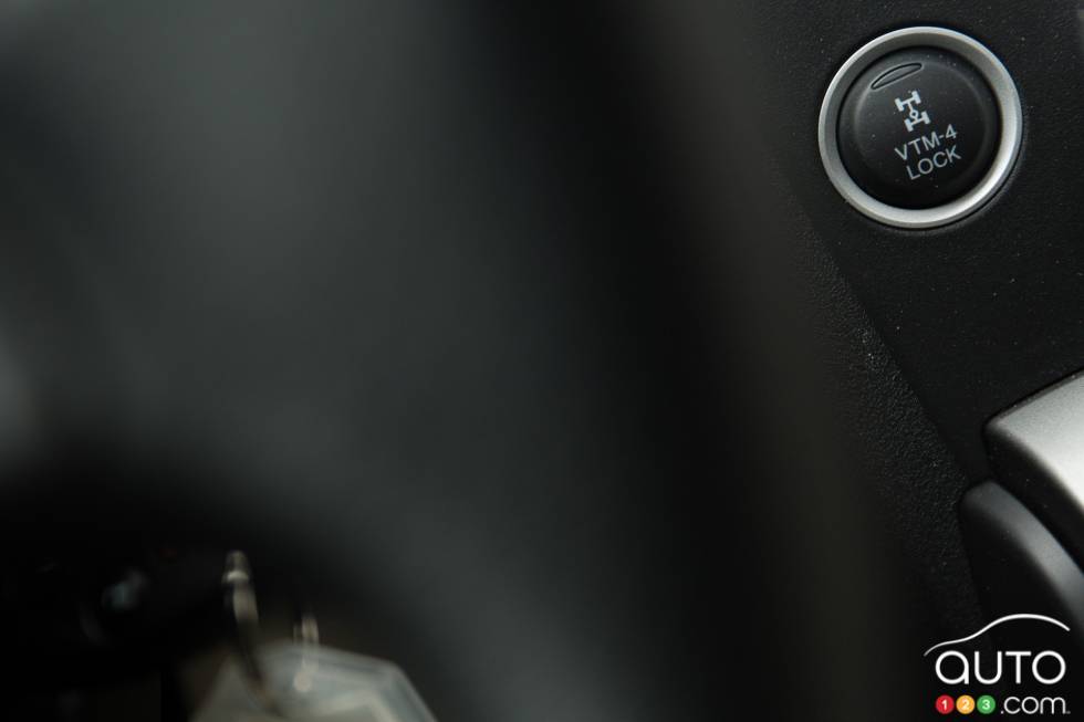 Drivetrain mode button