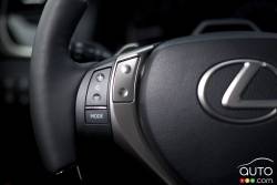 Steering wheel-mounted audio controls