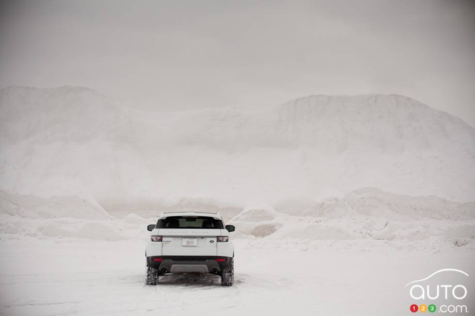 Vue arrière éloignée