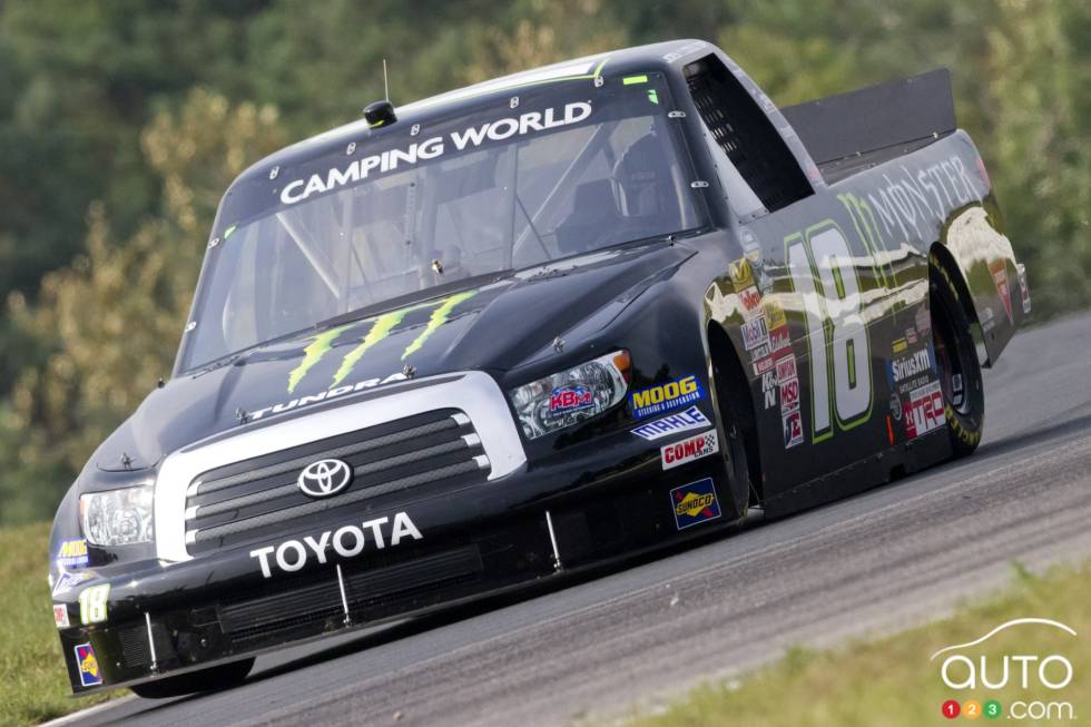 Joey Coulter, Toyota Monster Energy en action durant la pratique du vendredi