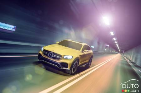 Concept GLC Coupe de Mercedes-Benz