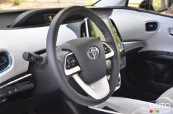 2017 Toyota Prius Prime steering wheel