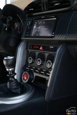 center console détails