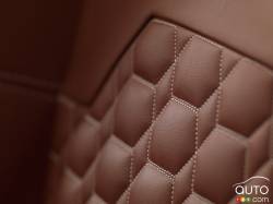 Spyker C8 Preliator seat detail
