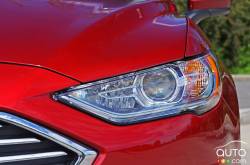 2017 Ford Fusion Hybrid headlight