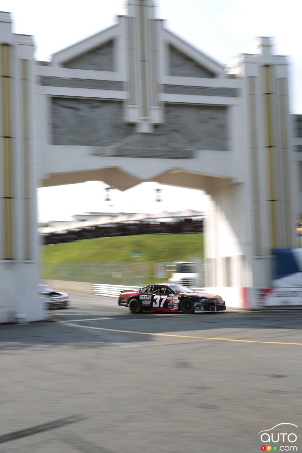 action on and off the track