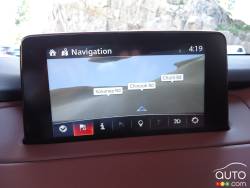 Écran info-divertissement de la Mazda CX-9 2016