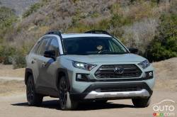 Front view of the 2019 Toyota RAV4 Trail