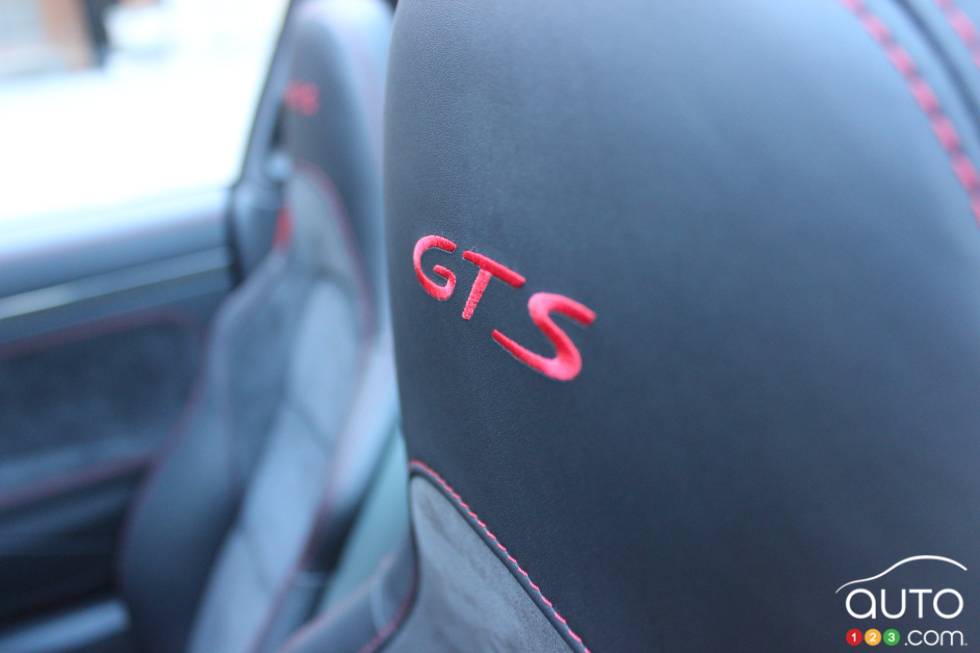 Logo on seat