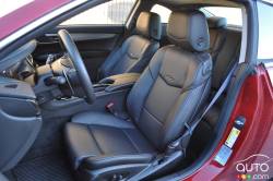 2016 Cadillac ATS4 Coupe front seats