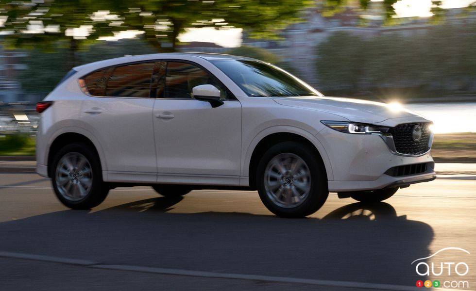 Voici le Mazda CX-5 2022