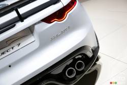 détails du pot d'échappement