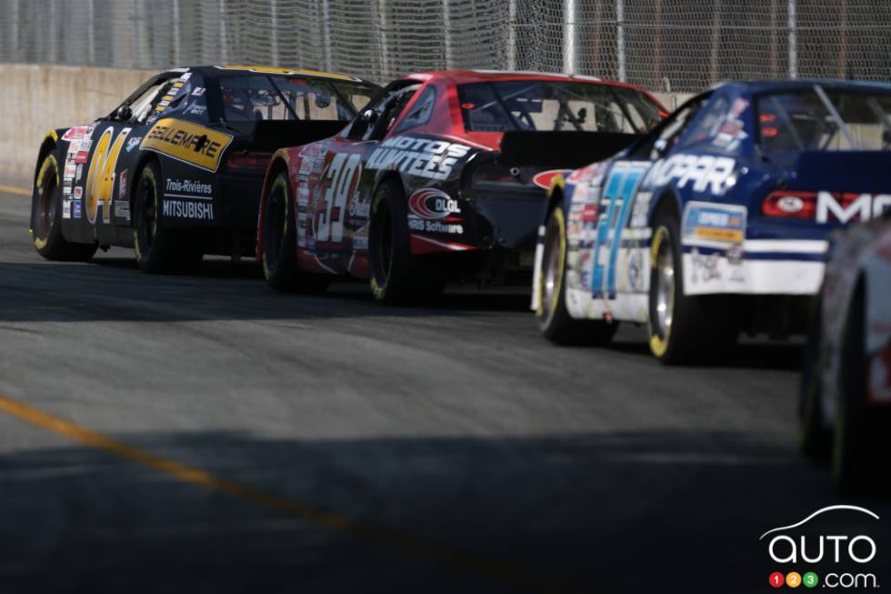 action sur piste et hors piste