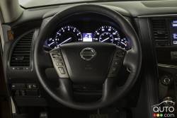 2017 Nissan Armada steering wheel