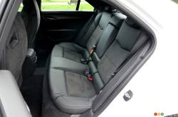 2016 Cadillac ATS-V rear seats