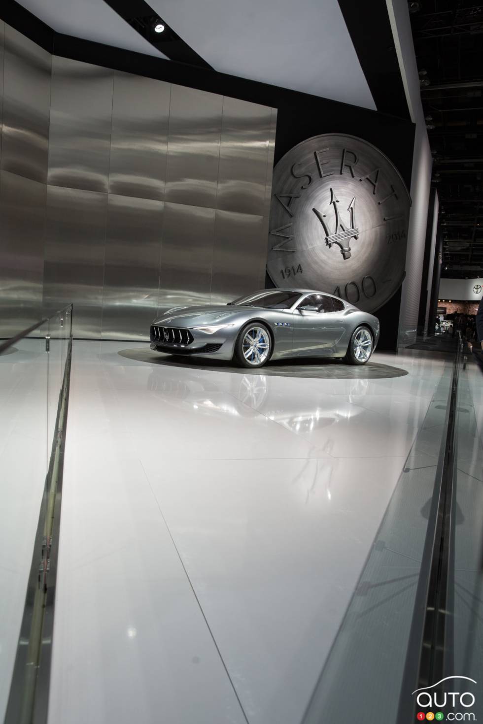 Maserati booth