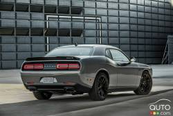 2017 Dodge Challenger T/A 392 rear 3/4 view