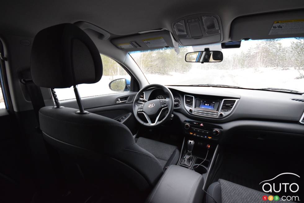 2017 Hyundai Tucson dashboard