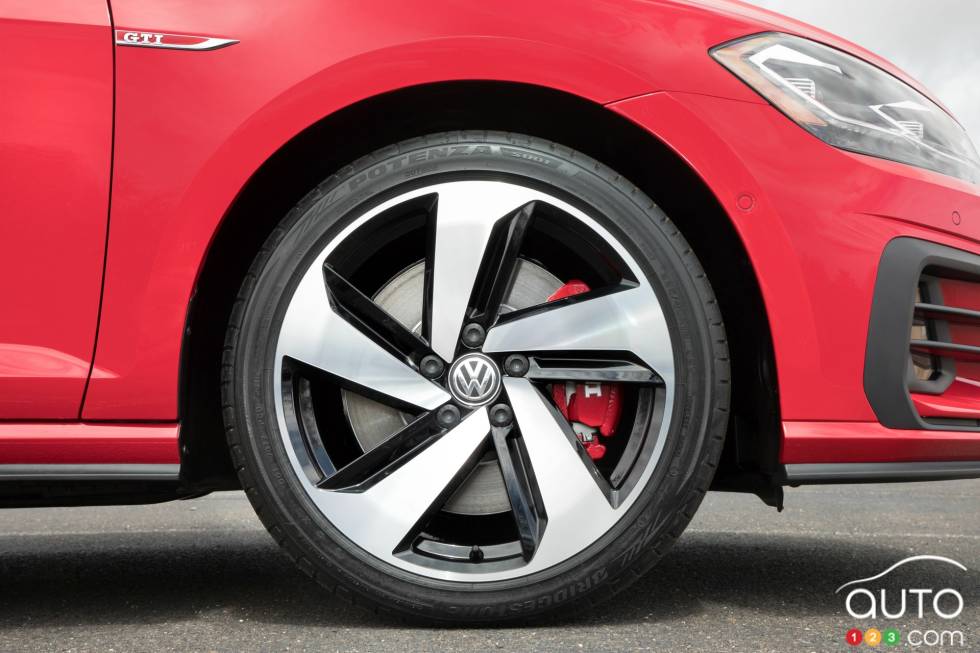 2018 Golf GTI front wheel