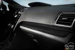 2018 Subaru WRX STI gloves compartment 