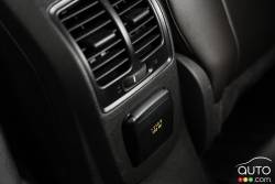 Détail intérieur de la Ford Escape Ecoboost Titanium 2015