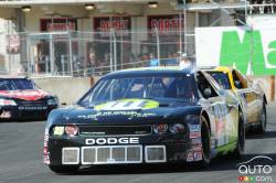Andrew Ranger, La Cite De Mirabel Inc. Dodge au virage numéro 1 durant la course