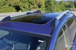 Longerons de toit de la Subaru Crosstrek Hybride 2016