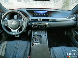 2016 Lexus GS F dashboard