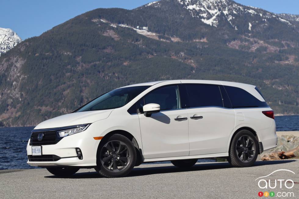 Nous conduisons la Honda Odyssey 2022