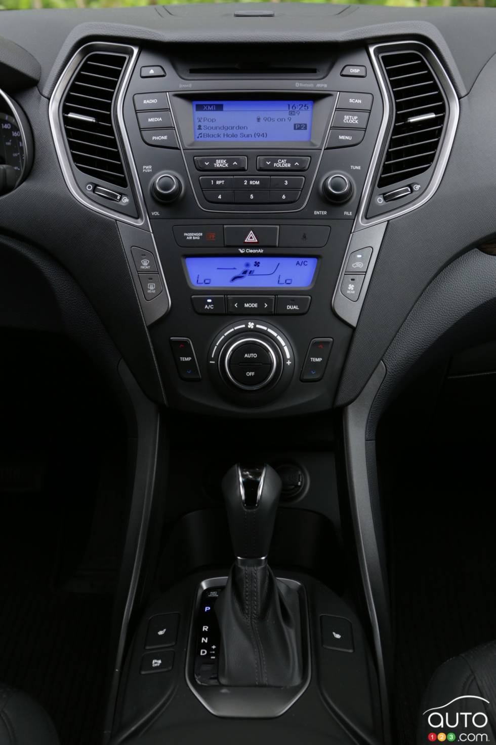 center console détails