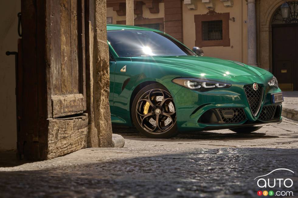 Introducing the 2024 Alfa Romeo Giulia Quadrifoglio 100th Anniversary