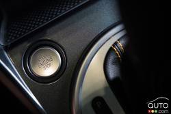 Bouton de démarrage et arrêt du moteur de la Volkswagen Beetle Dune 2016