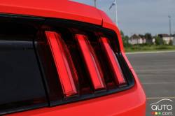 Feux arrière de la Ford Mustang GT 2015