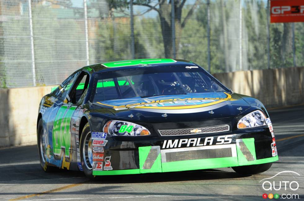 J.R. Fitzpatrick, Equipment Express Chevrolet during qualifying