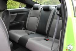 2017 Honda Civic Coupe rear seats
