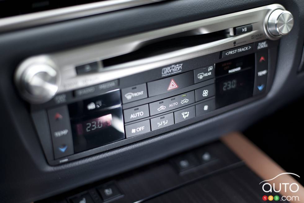 Commandes de la température